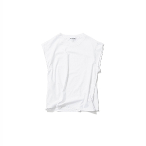 MAISON LABICHEメゾン・ラビッシュ／フレンチスリーブTシャツ(WHITE)