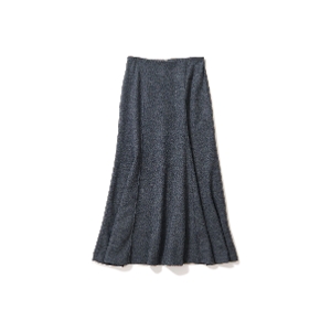 DEMAIN ドゥマン / コットンロングスカート（NAVY)｜Skirt｜Kyoko