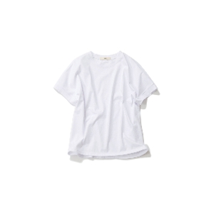 DEMAIN ドゥマン　/ドルマンTシャツ（WHITE)