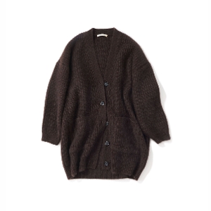 DEMAIN �h�D�}�� /���N�[���E�t�H�b�N�X���J�[�f�B�K���ibitter brown)