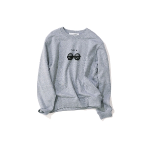 ANGE IN DISGUISE �A���W �C�� �f�B�X�K�C�Y/ NOIR �v�����g�X�E�F�b�g(mix gray)