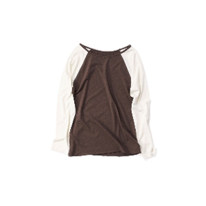 soft �\�t�g /���O�����X���[�uT�V���c�ibrown x ivory)